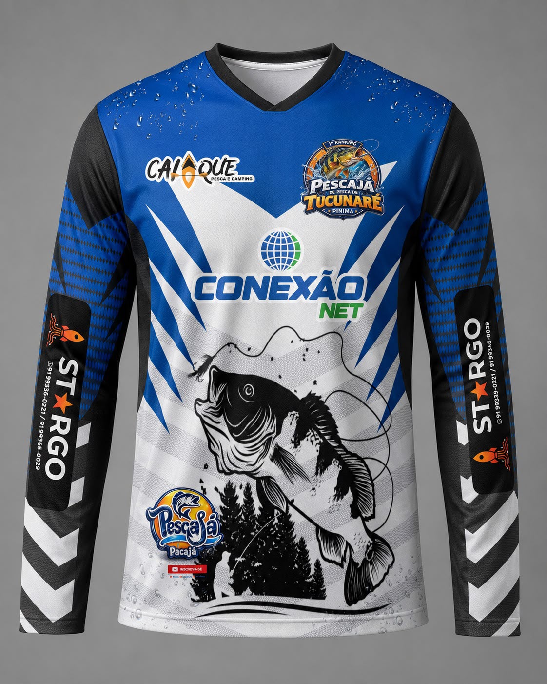 Frente da camisa
